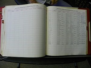 Haywood Marriage Index, 1850- A-E 1939-1978 615.JPG