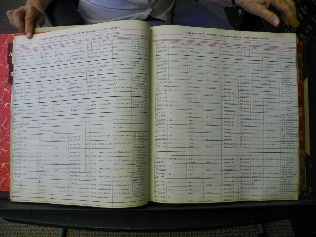 Haywood Marriage Index, 1850- A-E 1939-1978 017.JPG