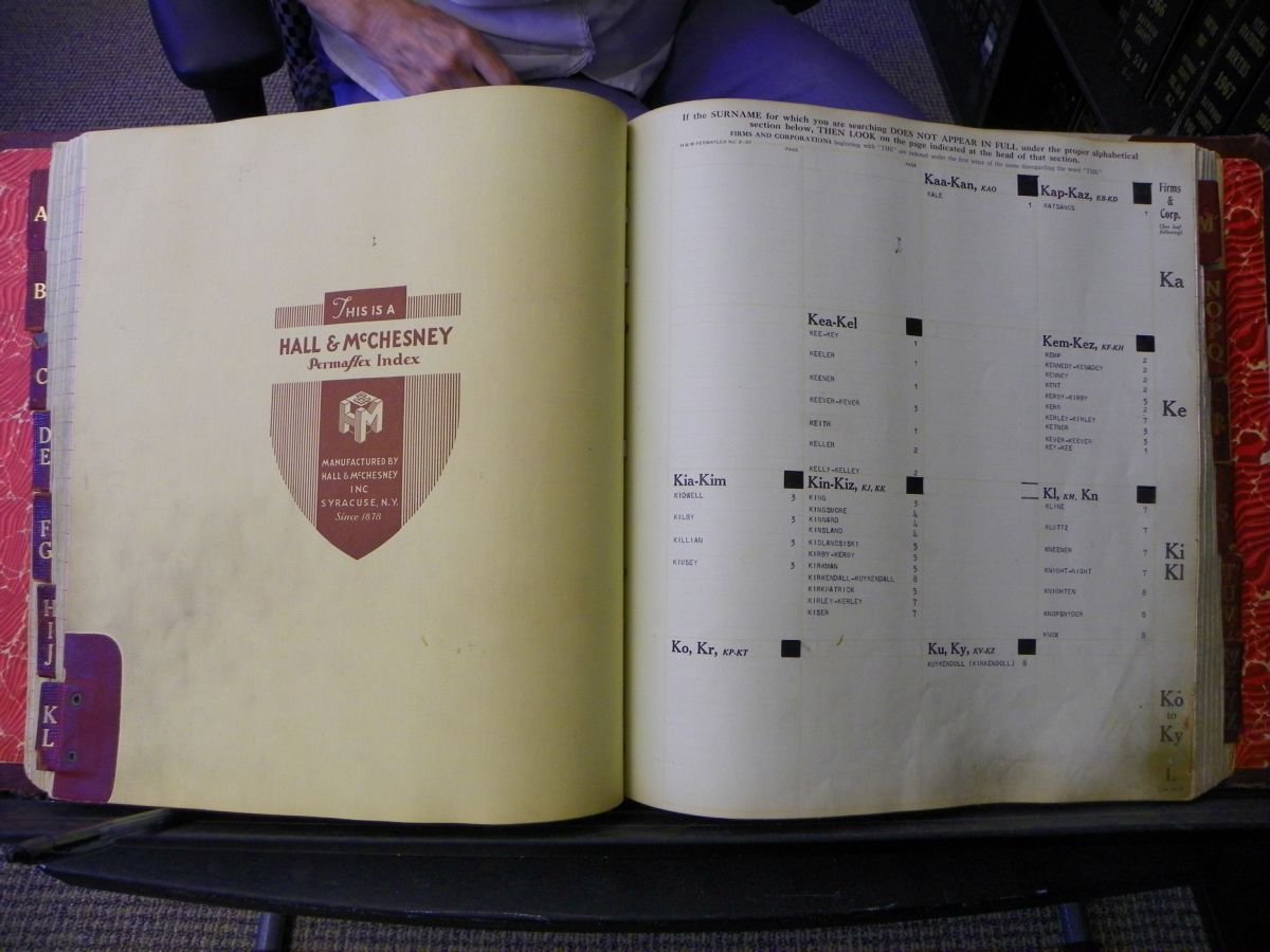 Haywood Marriage Index, 1850- A-E 1939-1978 112.JPG