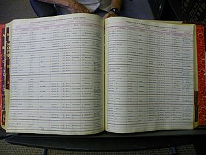 Haywood Marriage Index, 1850- A-E 1939-1978 214.JPG