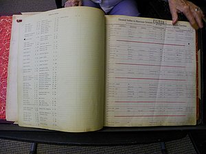 Haywood Marriage Index, 1850- A-E 1939-1978 251.JPG