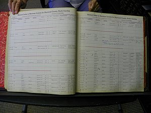 Haywood Marriage Index, 1850- A-E 1939-1978 263.JPG