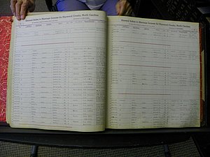 Haywood Marriage Index, 1850- A-E 1939-1978 269.JPG