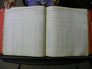Haywood Marriage Index, 1850- A-E 1939-1978 279.JPG