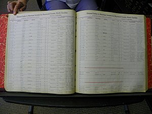 Haywood Marriage Index, 1850- A-E 1939-1978 280.JPG