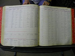 Haywood Marriage Index, 1850- A-E 1939-1978 418.JPG