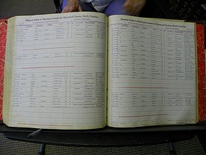 Haywood Marriage Index, 1850- A-E 1939-1978 422.JPG