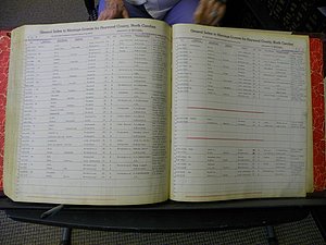 Haywood Marriage Index, 1850- A-E 1939-1978 448.JPG