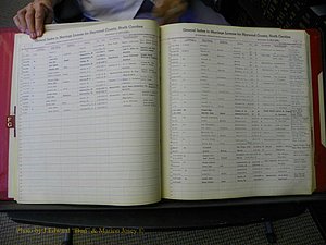 Haywood Marriage Index, F-Z, 1939- 1978 030.JPG
