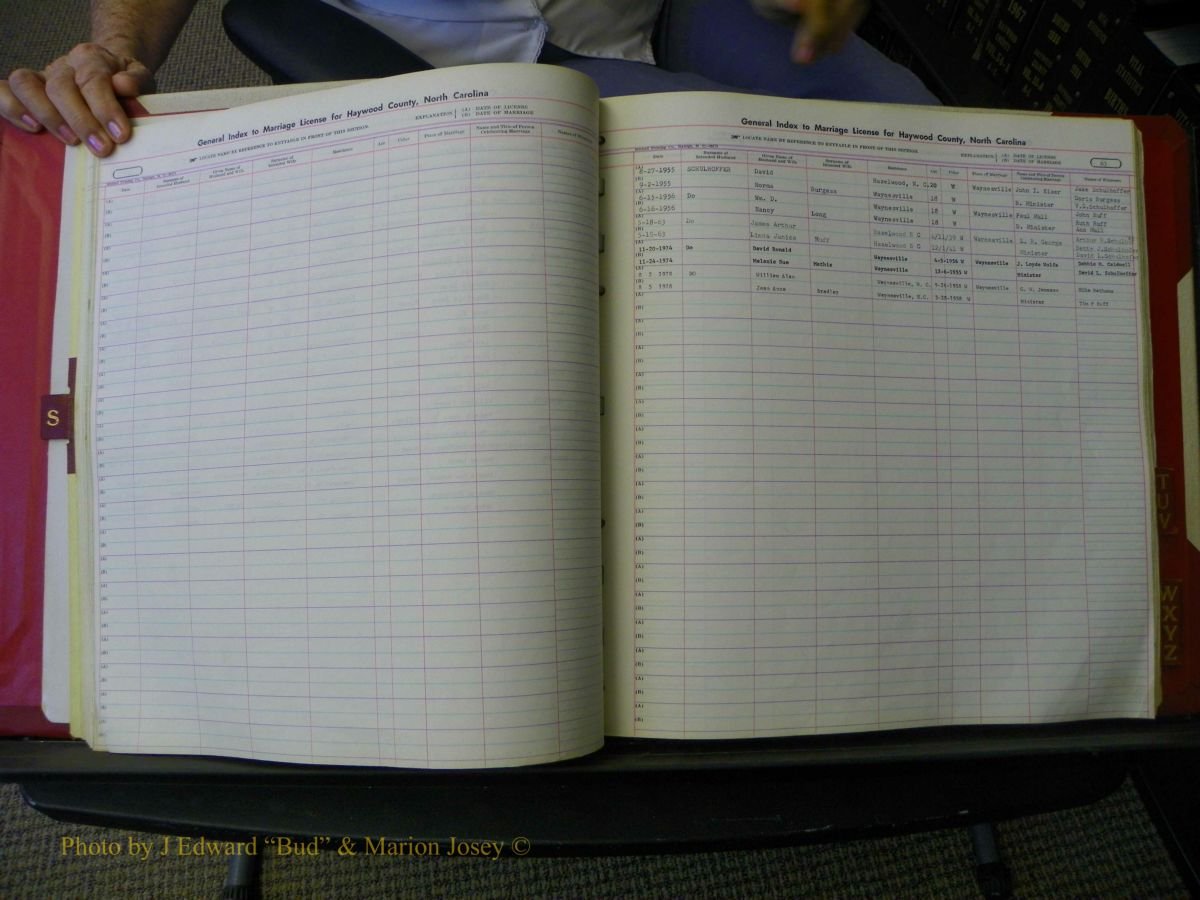 Haywood Marriage Index, F-Z, 1939- 1978 484.JPG