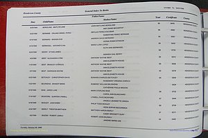 Henderson Co, NC, Births A - Z, 1991 - 1999, (039).JPG