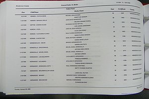 Henderson Co, NC, Births A - Z, 1991 - 1999, (211).JPG