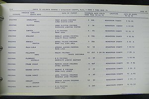 Henderson Co, NC, Births, Delayed, (122).JPG