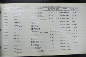 Henderson Co, NC, Births, Delayed, (140).JPG