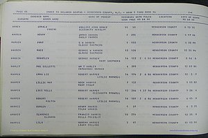 Henderson Co, NC, Births, Delayed, (151).JPG