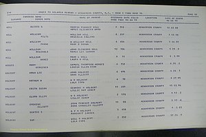 Henderson Co, NC, Births, Delayed, (162).JPG