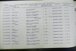 Henderson Co, NC, Births, Delayed, (165).JPG