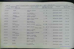 Henderson Co, NC, Births, Delayed, (181).JPG