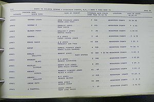 Henderson Co, NC, Births, Delayed, (192).JPG