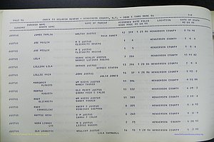 Henderson Co, NC, Births, Delayed, (203).JPG