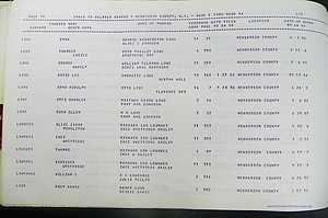 Henderson Co, NC, Births, Delayed, (232).JPG