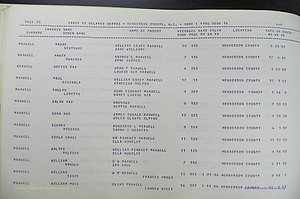 Henderson Co, NC, Births, Delayed, (244).JPG