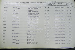 Henderson Co, NC, Births, Delayed, (326).JPG