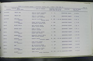 Henderson Co, NC, Births, Delayed, (345).JPG