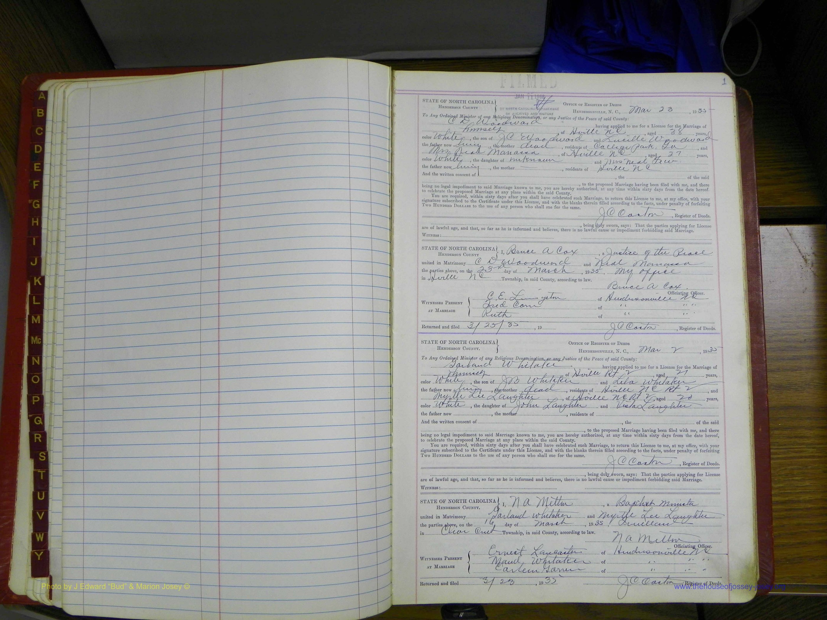 Henderson Co, NC, Marriages, Book 5, (029).JPG