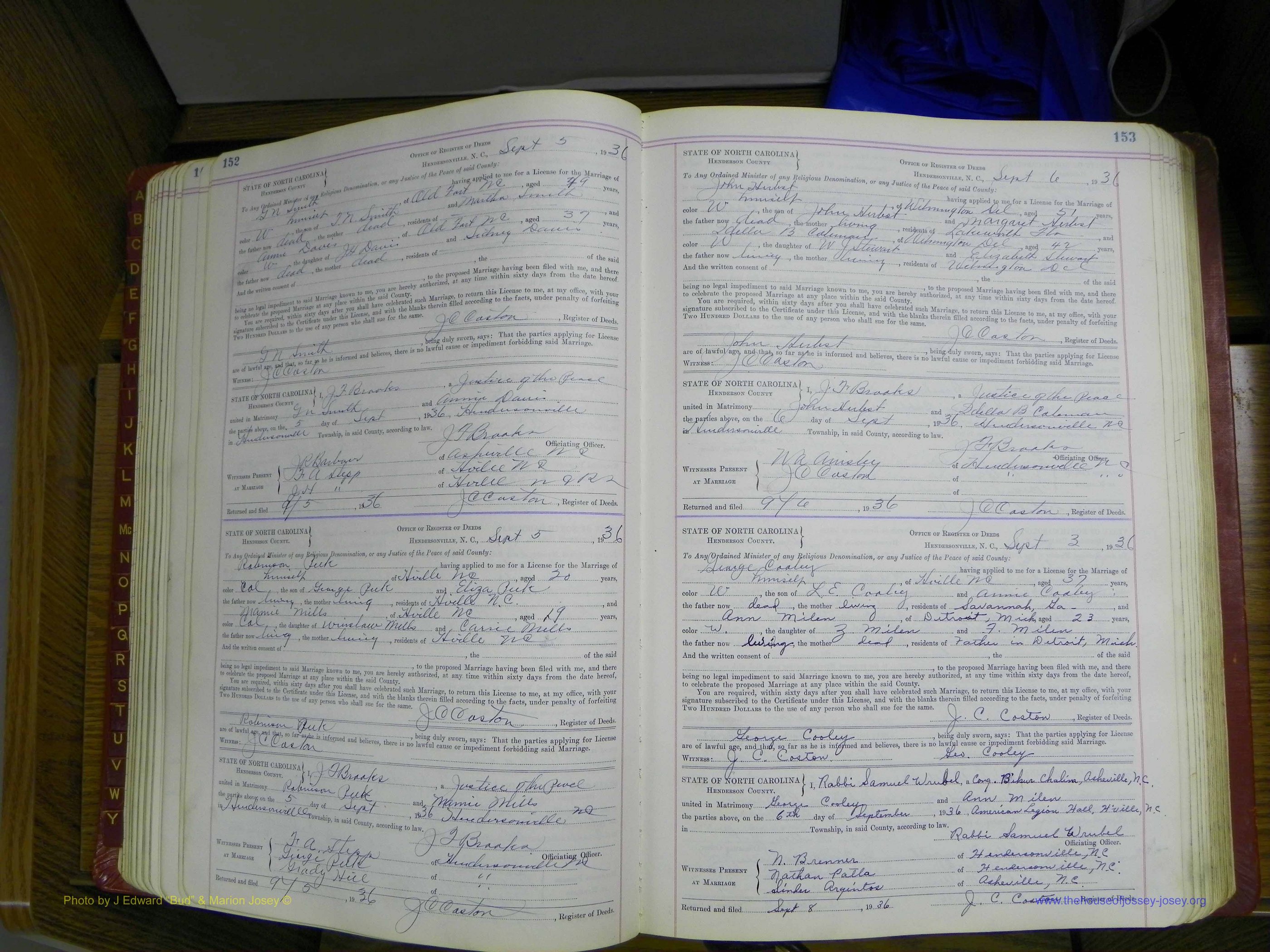 Henderson Co, NC, Marriages, Book 5, (106).JPG