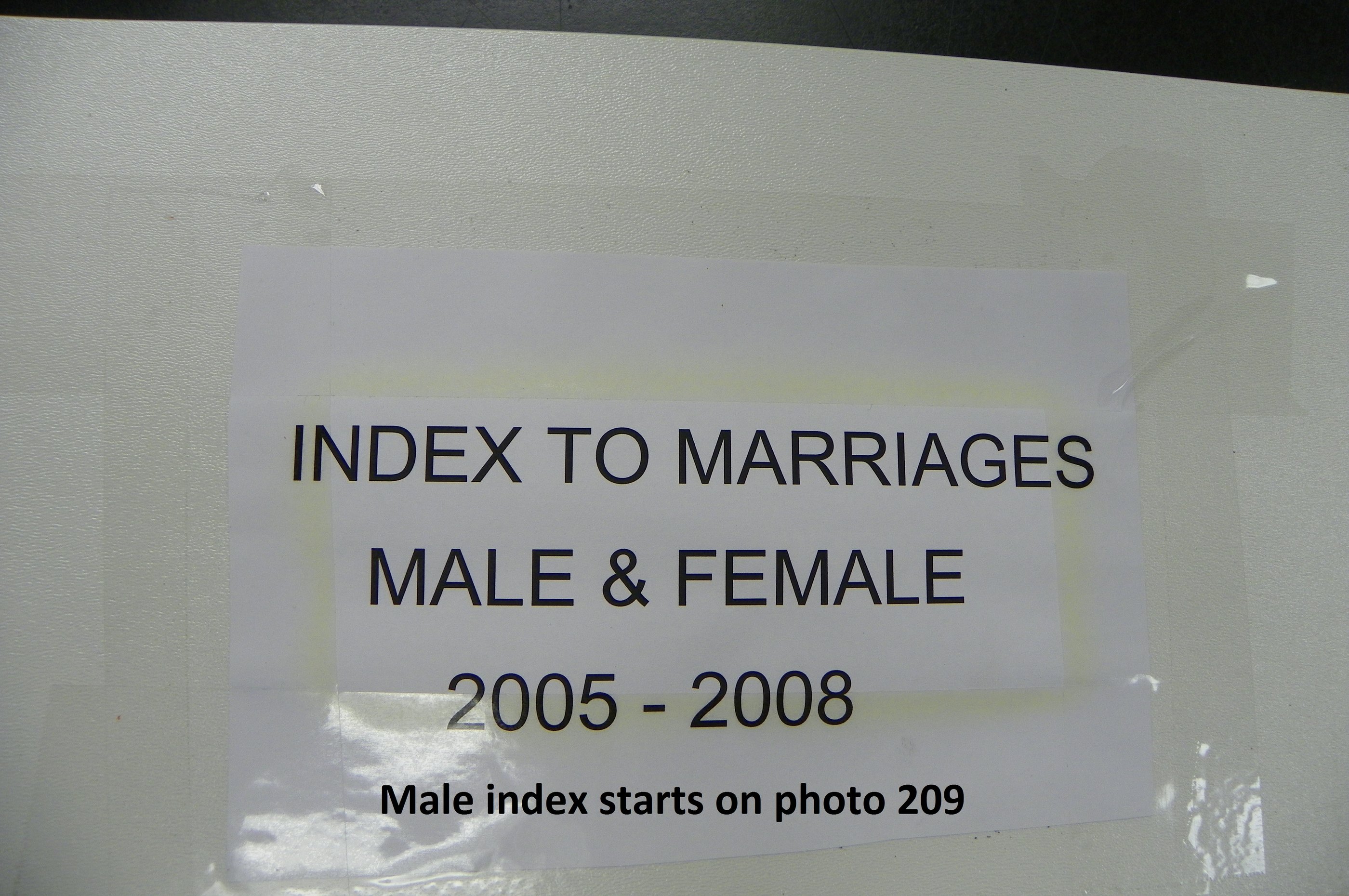 Henderson Co, NC Marriages, Male & Female, 2006 - 2008, (001).JPG
