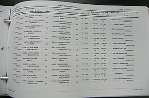 Henderson Co, NC Marriages, Male & Female, 2006 - 2008, (018).JPG