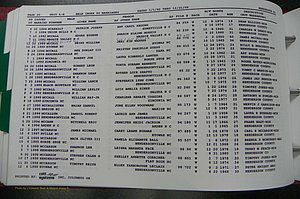 Henderson Co, NC, Marriages Male, A - Z, 1992 - 1999, (179).JPG