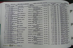 Henderson Co, NC, Marriages Male, A - Z, 1992 - 1999, (223).JPG
