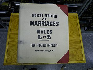 Henderson Co, NC, Marriages Male, L - Z, 1851 - 1963, (001).JPG