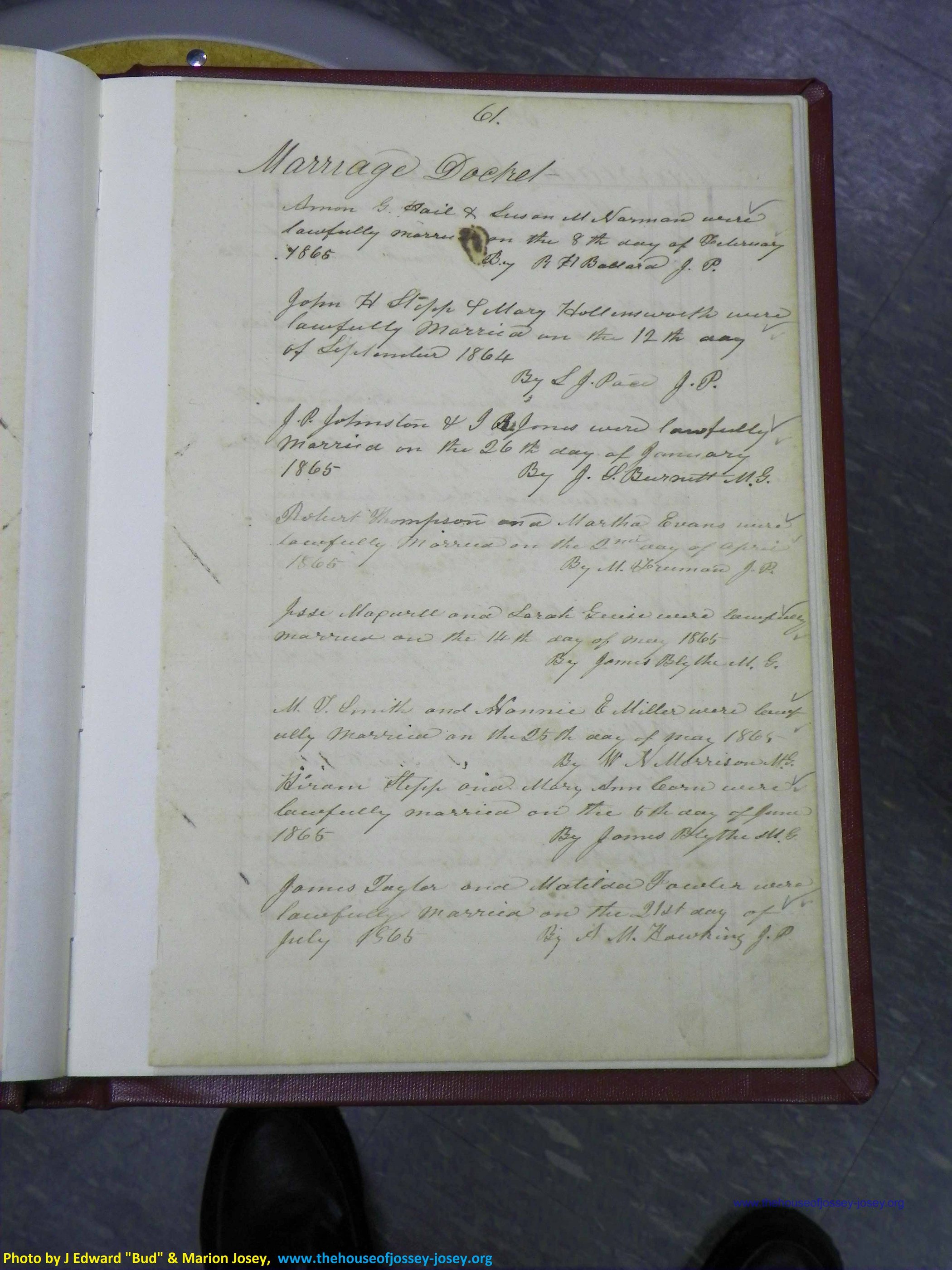 Henderson County, NC, Marriages 1851 - 1872, (087).JPG