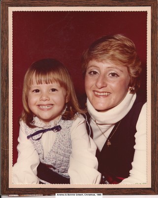 A, Andrea & Bonnie Gilbert, Christmas 1980.jpg