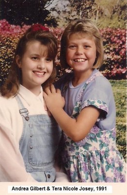 A, Andrea Lee Gilbert & Tera Nicole Josey, 1991.jpg