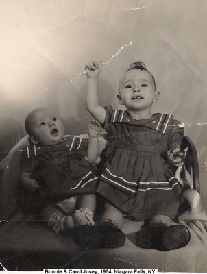 A, Bonnie & Carol Josey 1954.jpg