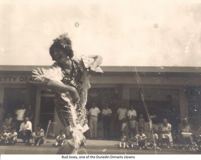 A, Bud Josey, one of the Dunedin Dimwit Clowns, 1970.jpg