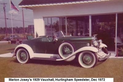 A, Marion Josey's 1929 Vauxhall, Hurlingham Speedster, Dec 1972.jpg