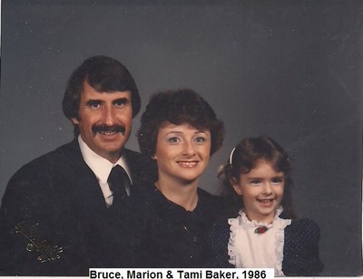 B, Bruce, Marion & Tami Baker, 1986.jpg