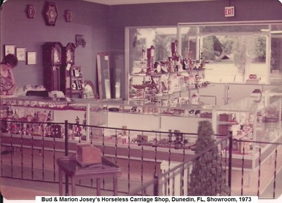 C, Bud & Marion Josey's Horseless Carriage Shop, Show Room 1973  001.jpg