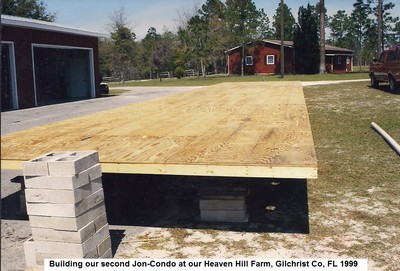 F, Building our second Jon-Condo at our Heaven Hill Farm, Gilchrist Co, FL, 2.jpg