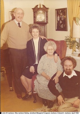 Ja, John, Rita, Margaret & Eddie Jackson, 1982.jpg