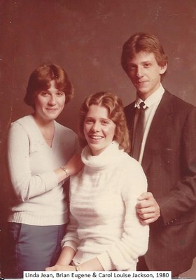 Ja, Linda Jean, Brian Eugene & Carol Louise Jackson, 1980.jpg