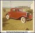 A, Plymoth Rumbleseat Coupe 1932, 1970.jpg