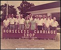 C, Bud & Marion Josey's Horseless Carriage Shop, Employees 1974.jpg