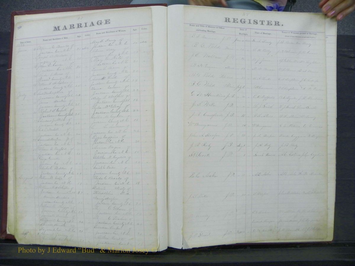 Jackson Marriages, 1853-1992 071.JPG