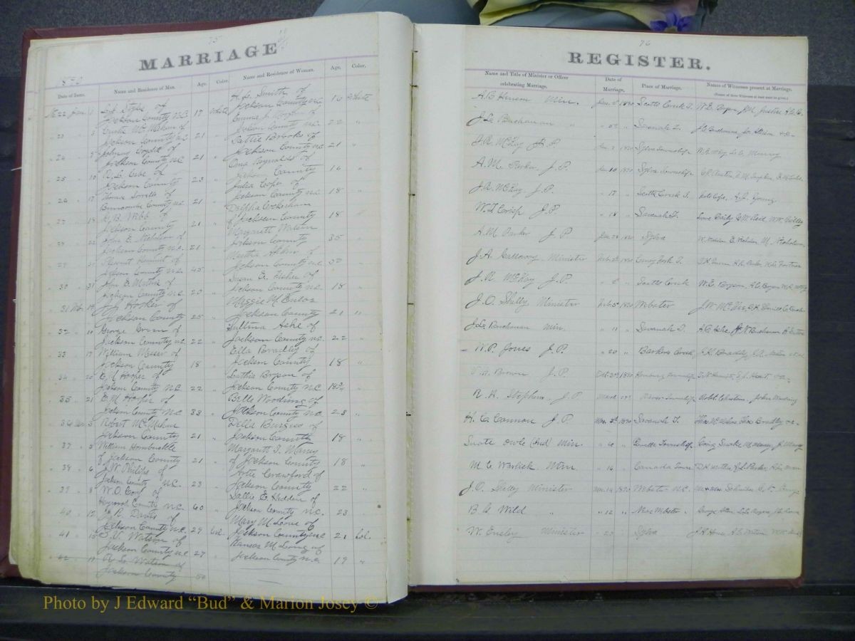 Jackson Marriages, 1853-1992 085.JPG